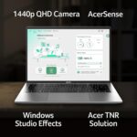 Acer Swift Go 14 SFG14-73T Intel Core Ultra 7 155H 16GB RAM 1TB SSD 14 Inch WUXGA Touch Display Silver Laptop - Image 9