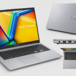 ASUS Vivobook 15 A1504VA Intel Core 3 100U 8GB RAM 512GB SSD 15.6" FHD Laptop – Cool Silver