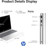 HP 15.6" FHD 300 Nits Touch Laptop | 13th Gen Intel Core i5-1334U 10-Core | 16GB RAM 512GB SSD | Long Battery Life| Privacy Camera| Wi-Fi 6| Copilot AI | Windows 11| for Business & Student| RK Bundle