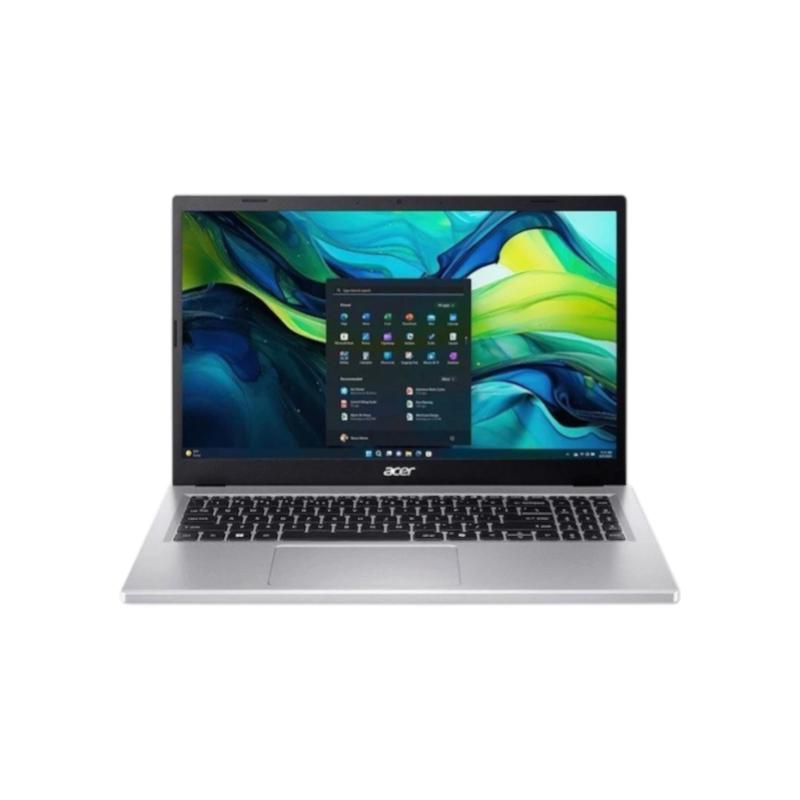Acer Aspire 15 AS15-42 AMD Ryzen 7 7730U 16GB RAM 512GB SSD 15.6" FHD IPS Display Pure Silver Laptop - Image 1