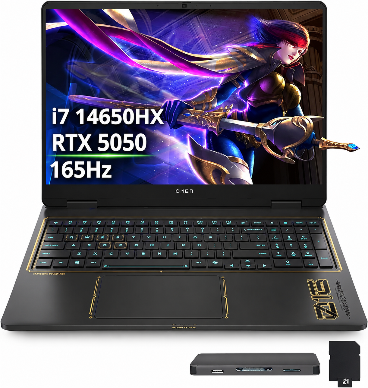 HP OMEN 16-am0334TX Core i7 14th Gen 32GB RAM 1TB SSD 16 Inch Display Gaming Laptop with RTX 5050 Graphics - Image 1