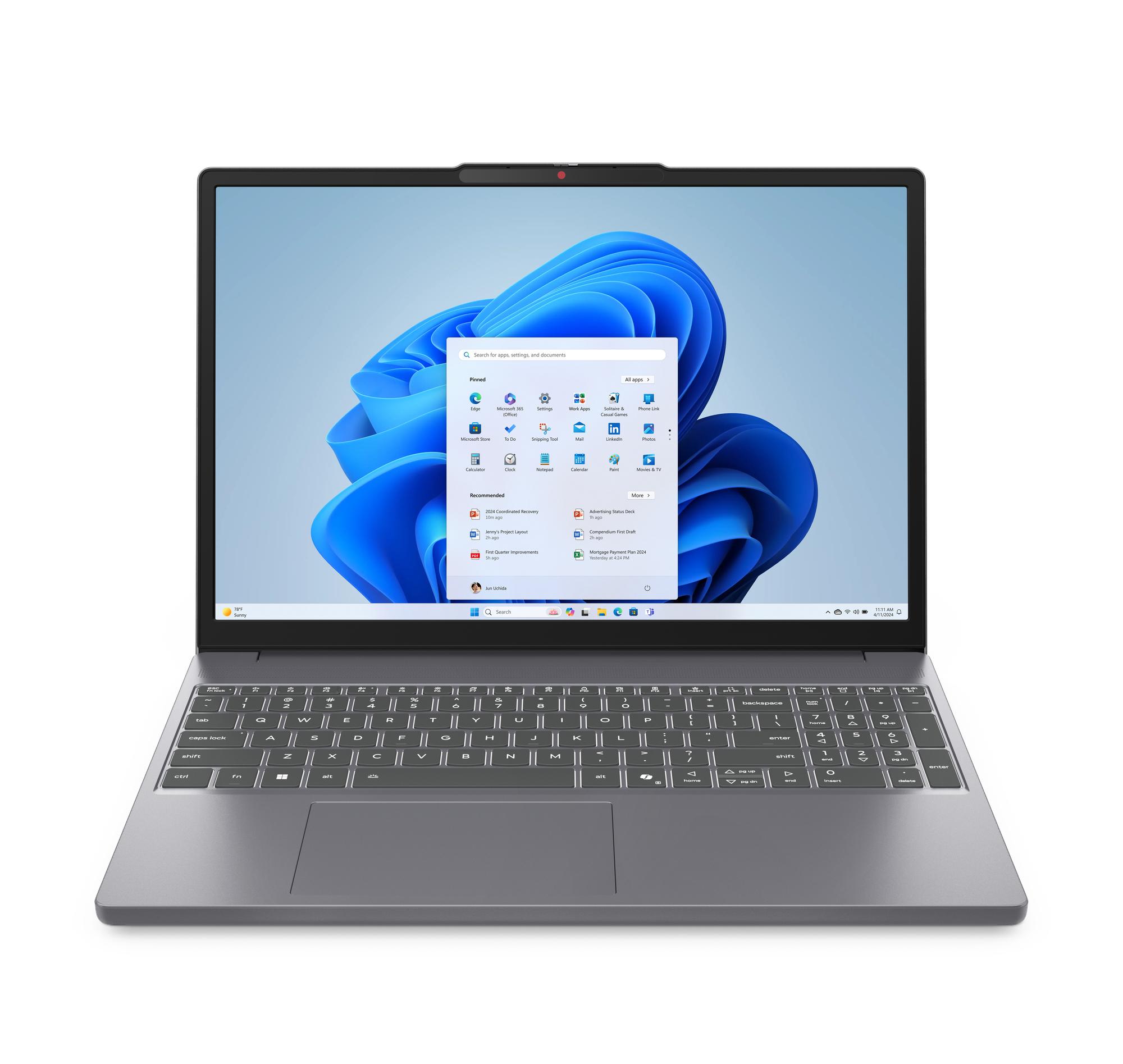 Lenovo IdeaPad Slim 3 14AHP10 Ryzen 7 8840HS 24GB RAM 512GB SSD 14-inch WUXGA IPS Laptop - Image 1
