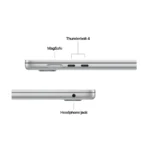 Apple MacBook Air (Early 2026) Apple M5 (10-Core) Chip 16GB RAM 1TB SSD 15.3 Inch Liquid Retina Display Silver Laptop - Image 3