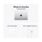 Apple MacBook Pro (Late 2025) Apple M5 Chip 32GB RAM, 1TB SSD 14.2 Inch Liquid Retina XDR Display Silver Laptop #MJ3E4xx/A - Image 7