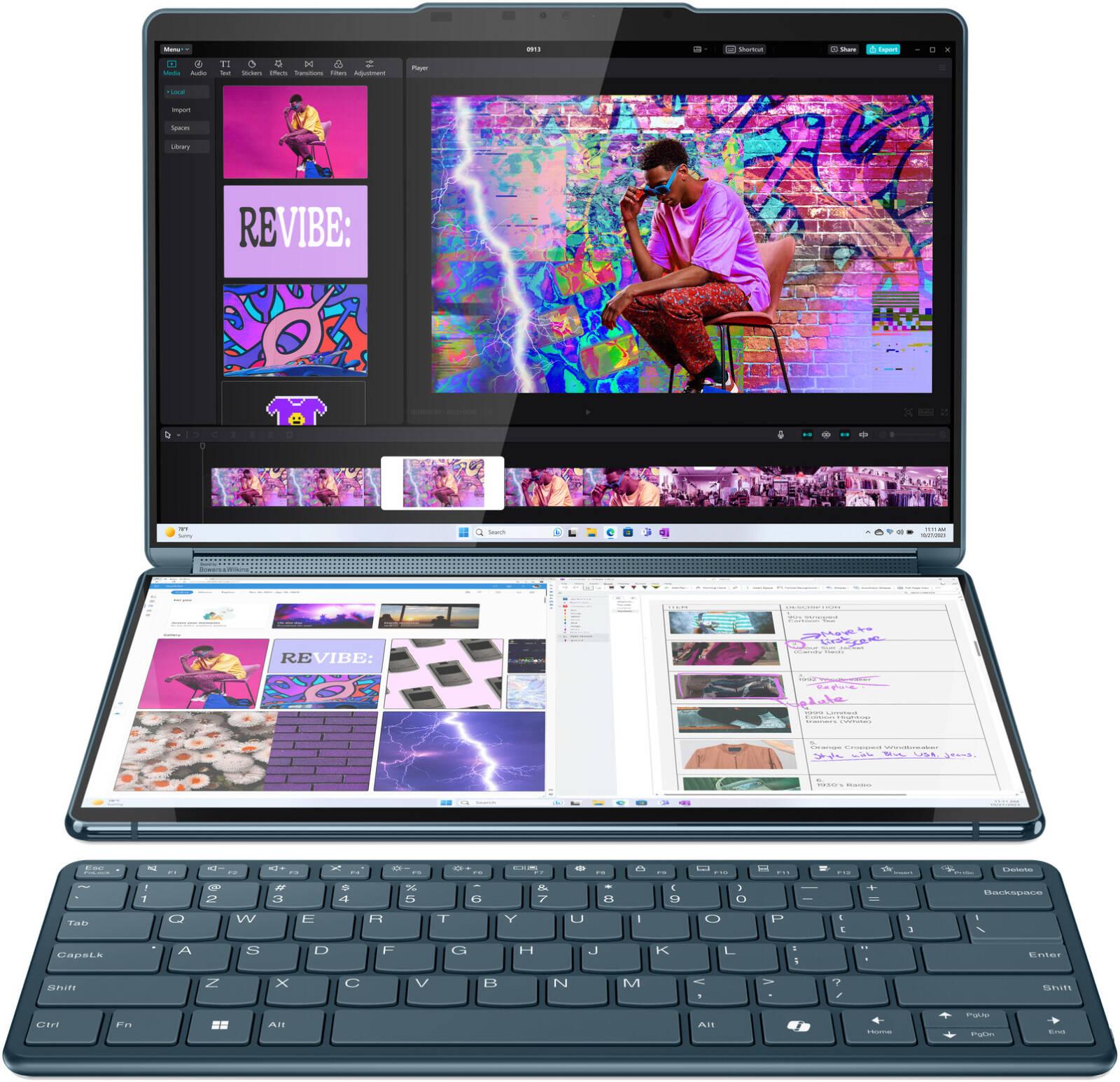 Lenovo Yoga Book 9i 13IMU9 Core Ultra 7 155U 13.3-inch 2.8K OLED Touch Laptop - Image 1
