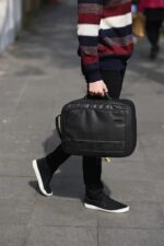 Arctic Hunter B00346 Waterproof Laptop Travel Black Backpack - Image 5