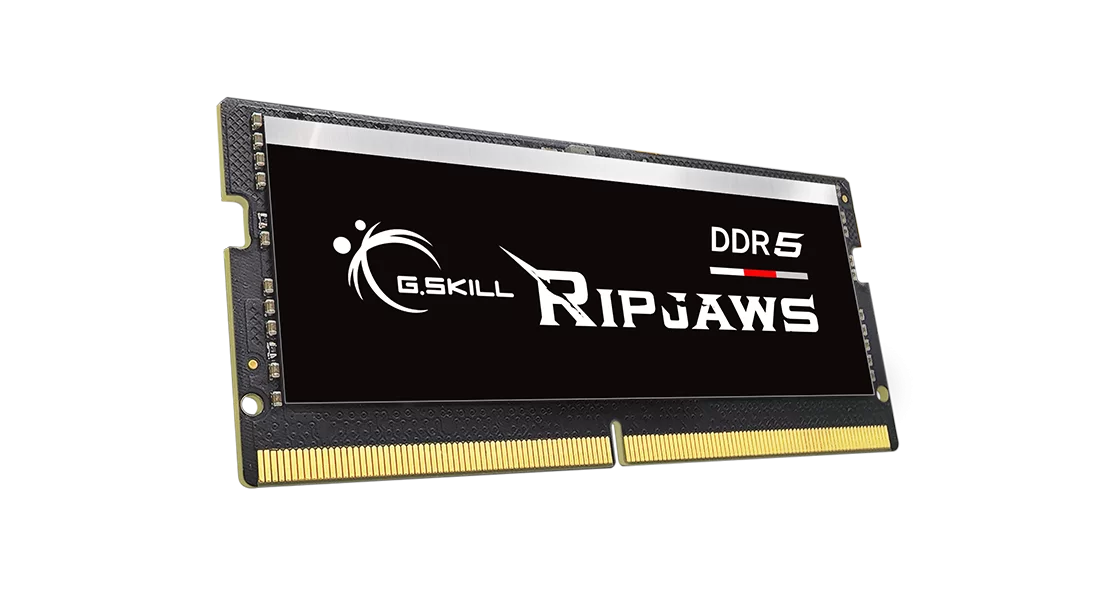 165180640414 G.Skill Ripjaws 32GB (1 x 32GB) DDR5 5600MHz CL46 Laptop RAM - Image 1