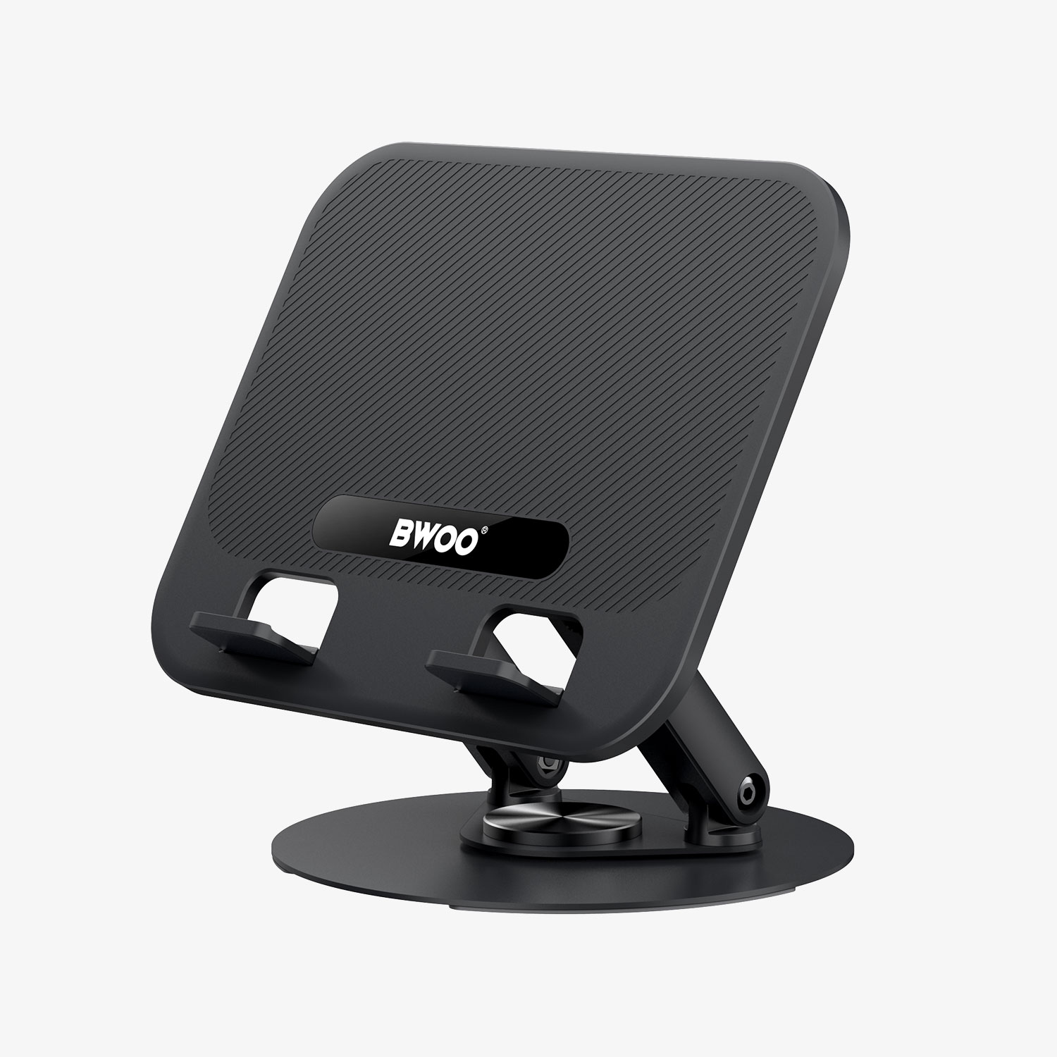 17226686042979164 BWOO BO-ZJ131 Rotating Aluminum Alloy Foldable Tablet Holder - Image 1