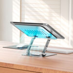 BWOO BO-ZJ142 Laptop 360° Rotation Metal Laptop Stand - Image 3