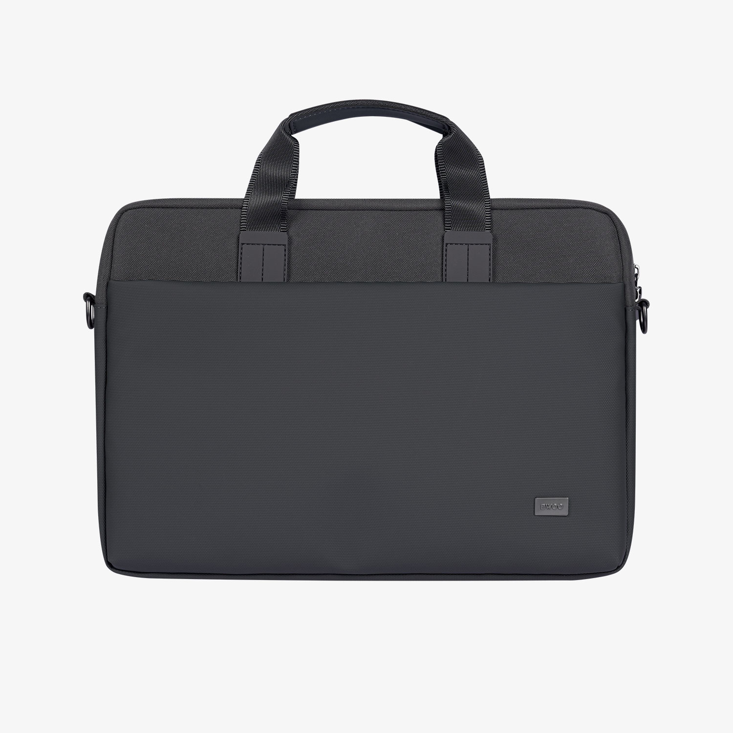 17655184657325835 BWOO BO-CB46 Polyester Laptop Bag (Black) - Image 1
