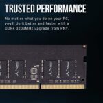 PNY Performance 16GB DDR4 DRAM 3200MHz CL22 SODIMM Laptop Ram - Image 6