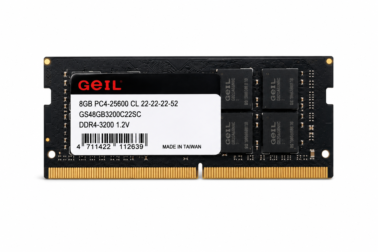 730aa232-b390-4655 GEIL 8GB DDR4 3200MHZ SO-DIMM LAPTOP RAM - Image 1