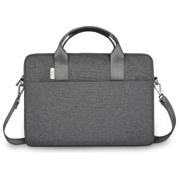 78645_4_1 WIWU Minimalist 15.6-inch Gray Laptop Bag with Detachable Shoulder Strap - Image 1