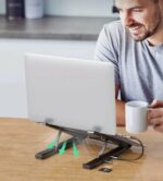 UGREEN CM359 Laptop Stand with 5-in-1 Docking Station - Image 2