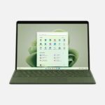 Microsoft Surface Pro 9 Forest Intel Evo Core i5-1235U 12th Gen 8GB RAM 256GB SSD 13 Inch PixelSense Flow 120Hz Multi-Touch Display Forest Laptop