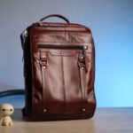 ELECTRON SMART LEATHER BUSINESS BACKPACK