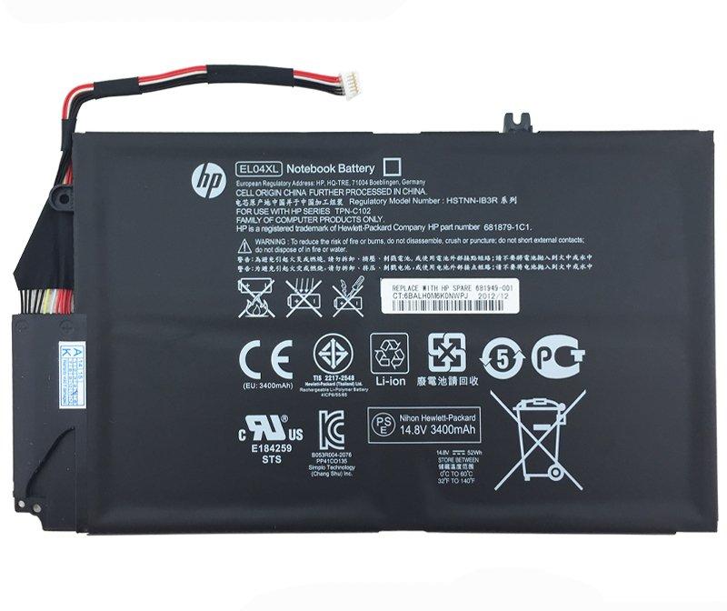 IqcDTsVJP9Qz5OPmc5 HP EL04XL Envy 4-1000 4-1100 Laptop Battery - Image 1