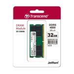 TRANSCEND JETRAM 32GB DDR5 4800MHZ SO-DIMM LAPTOP RAM - Image 2